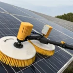 Why Should You Use a Special Brush Instead of a Regular Mop to Clean Your Solar Panels?